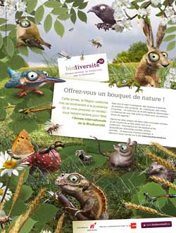 Affiche de la campagne Biodiversité 52