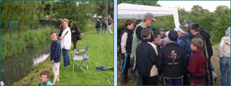 Activités organisés à Clermont dans le cadre de Pêche en Fête 2005