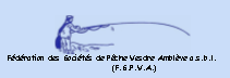 Logo de la Fédération des Sociétés de pêche Vesdre Amblève