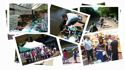 Photographies de l'édition 2012 de Pêche en fête à Marcinelle