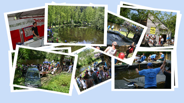 Compilation de photos de l'édition 2012 de Pêche en fête à Habay-la-Neuve