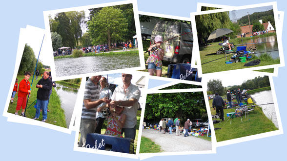 Compilation de photos de l'édition 2011 et 2012 de Pêche en fête à Tubize